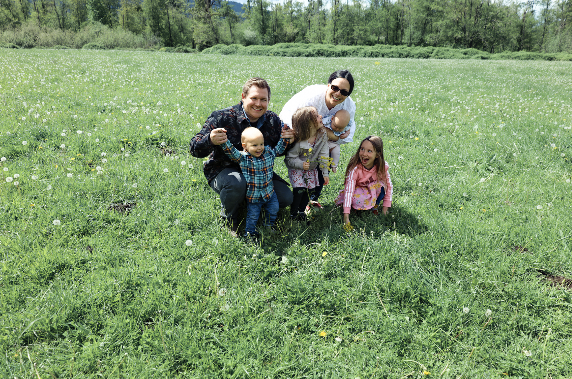 Colten Krauter and family