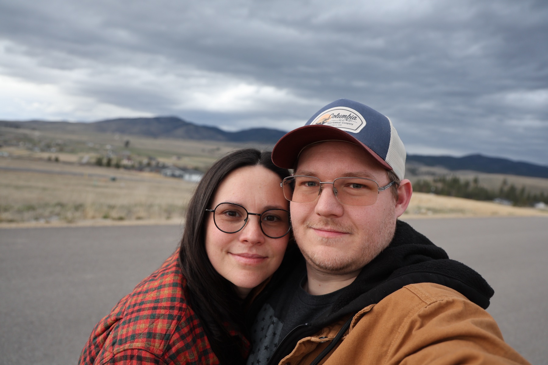 Colten Krauter and his wife